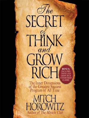 cover image of The Secret of Think and Grow Rich